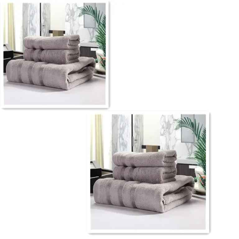 Bamboo Antibacterial Towels - Hypoallergenic Towel Set for Ultimate Comfort