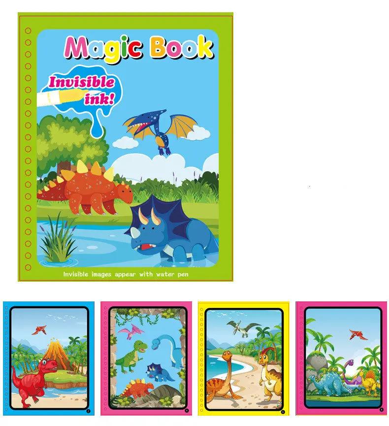 Children's Magic Water Painting Book Coloring And Coloring B | Jewelry & Accessories - AllvueCo