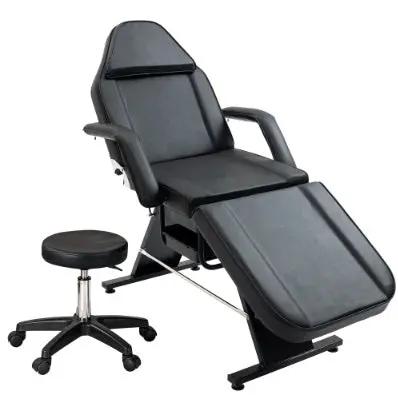 Metal Massage Salon Tattoo Chair – Adjustable Professional Spa, Massage & Tattoo Chair - AllvueCo