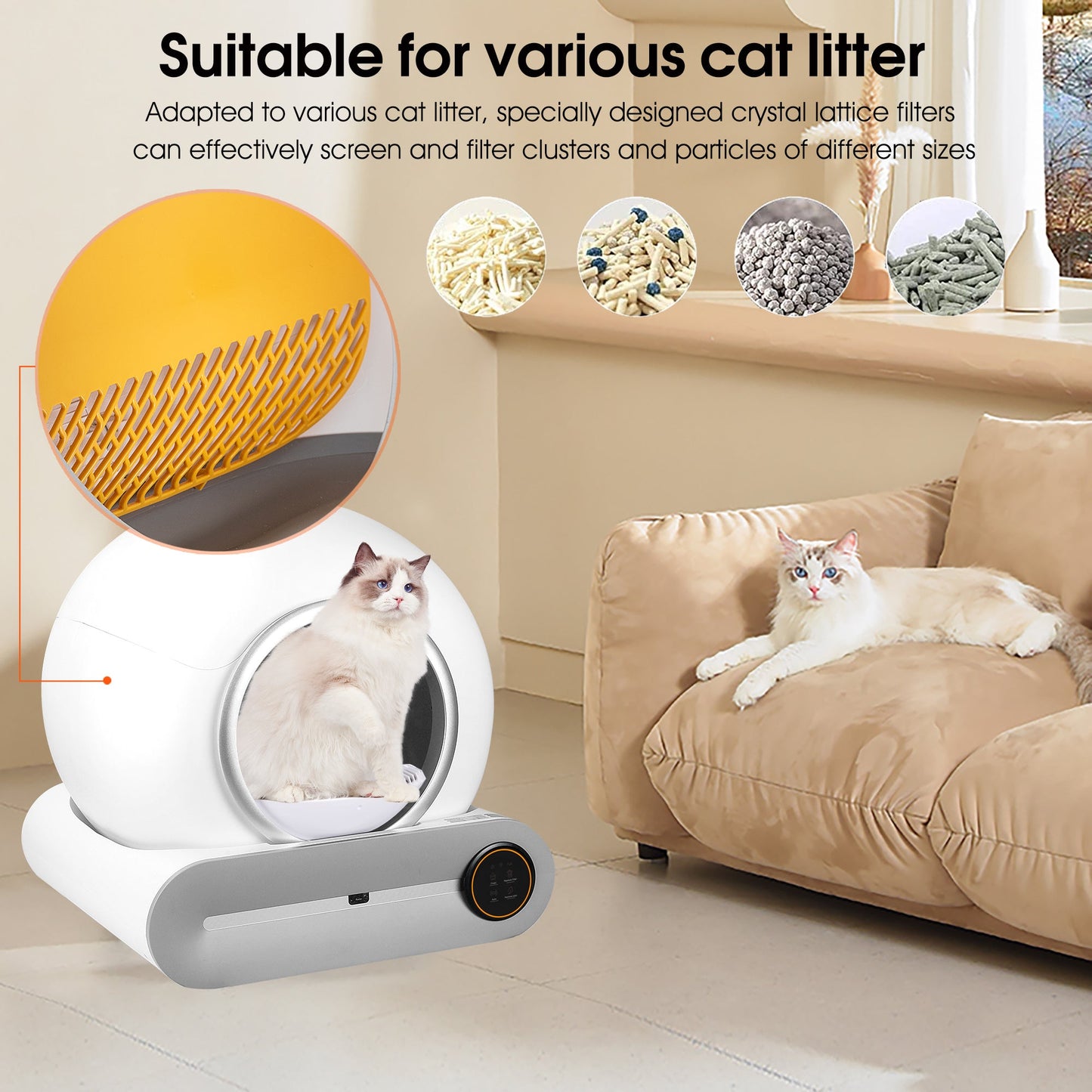Smart Automatic Cat Litter Box - AllvueCo