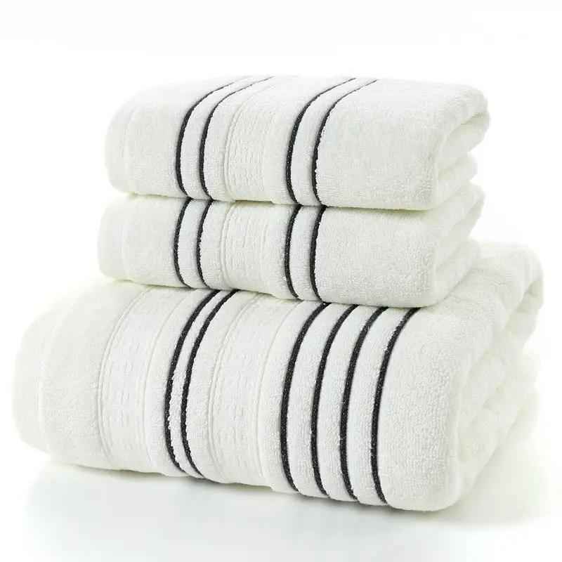 Household Cotton Bath Towel - Soft and Absorbent Pure Cotton Towel