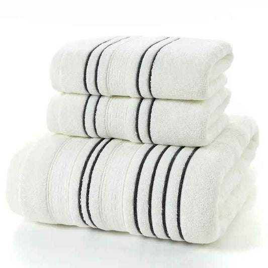 Household Cotton Bath Towel - Soft and Absorbent Pure Cotton Towel