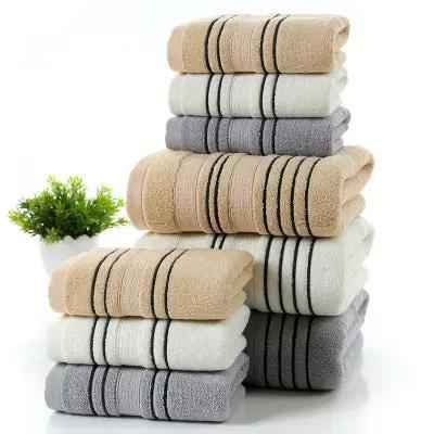 Household Cotton Bath Towel - Soft and Absorbent Pure Cotton Towel
