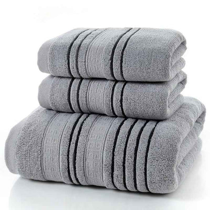 Household Cotton Bath Towel - Soft and Absorbent Pure Cotton Towel