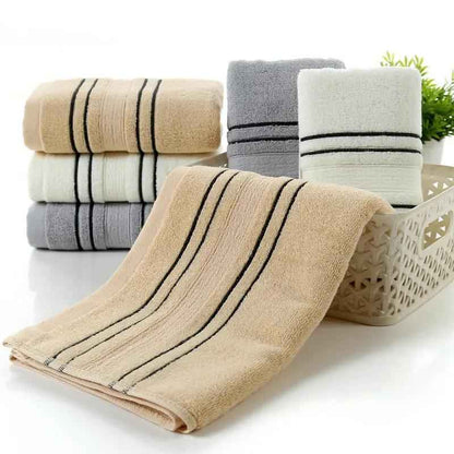 Household Cotton Bath Towel - Soft and Absorbent Pure Cotton Towel