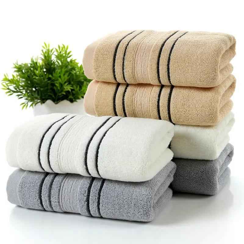 Household Cotton Bath Towel - Soft and Absorbent Pure Cotton Towel