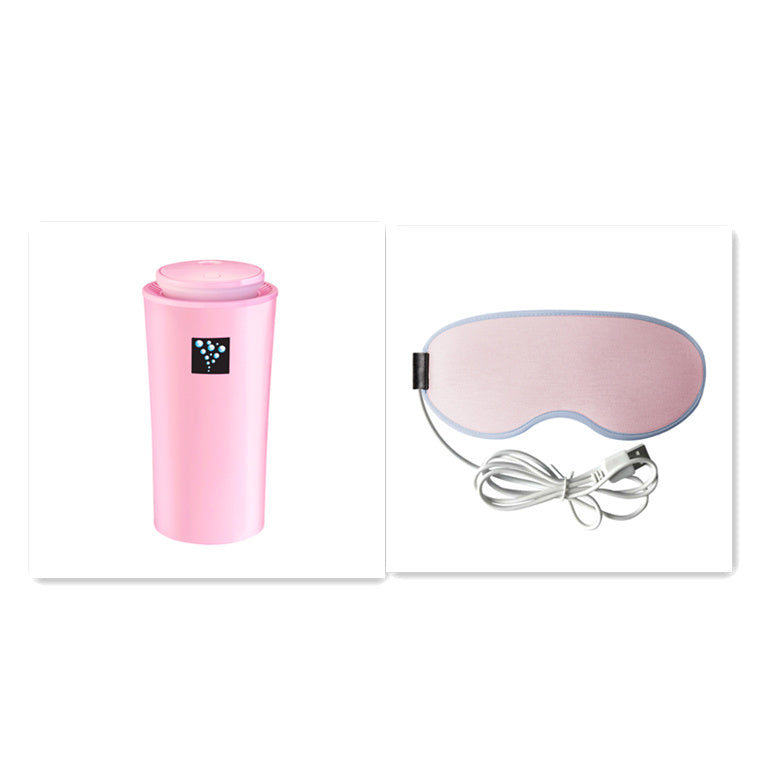 USB Car Humidifier & LED Aroma Diffuser – Portable Mini Air Freshener with Soft Night Light (260ml) AllvueCo