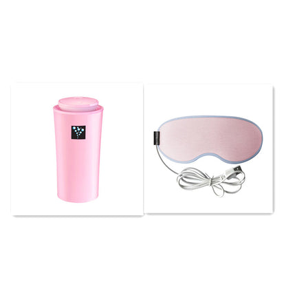 USB Car Humidifier & LED Aroma Diffuser – Portable Mini Air Freshener with Soft Night Light (260ml) AllvueCo