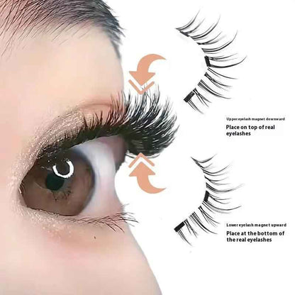 Magnetic False Eyelashes - Glue-free Collection for a Natural Look