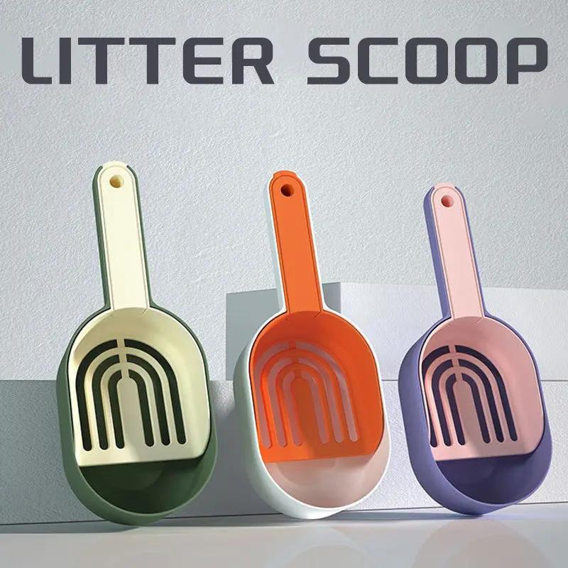 Cat Litter Scoop Self-Cleaning Cat Litter Box Shovel for Cats - AllvueCo