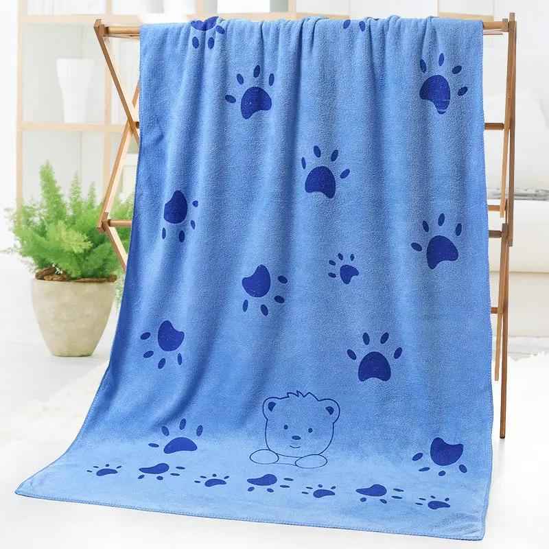 Bath and Beach Towel Cartoon Print - Fun and Functional Cartoon Print Bath and Beach Towel