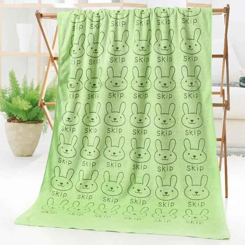 Bath and Beach Towel Cartoon Print - Fun and Functional Cartoon Print Bath and Beach Towel