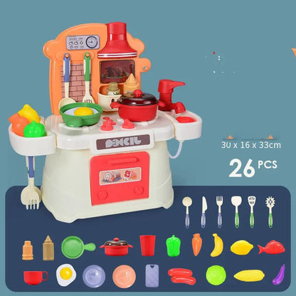 Children's Play House Tableware Set with Light and Music Features - AllvueCo