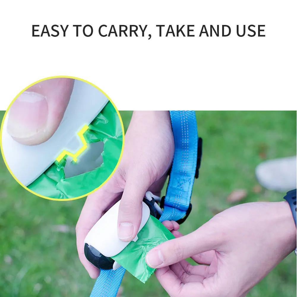 Dog Poop Bag Holder And Dispenser With Leash Attachment Pet | Luggage & Bags - AllvueCo