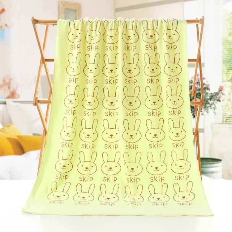 Bath and Beach Towel Cartoon Print - Fun and Functional Cartoon Print Bath and Beach Towel
