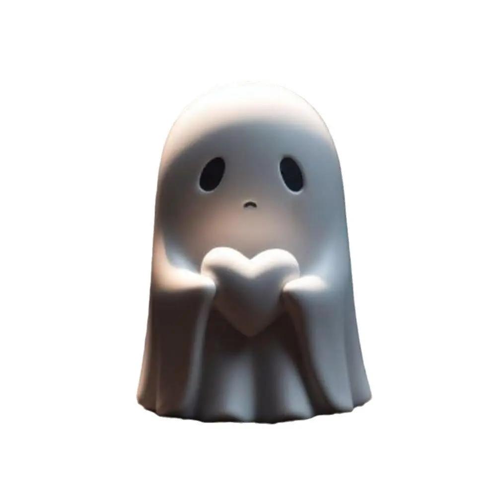 Halloween Middle Finger Love Ghost Ornaments - Decorative Halloween Decor - AllvueCo