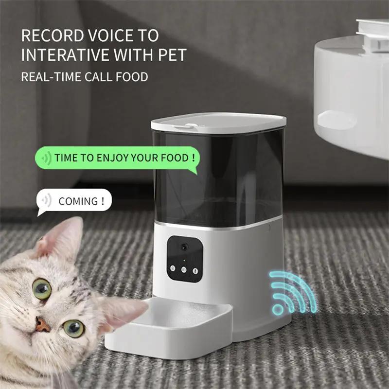 Pet Automatic Feeder with Smart Voice Recorder and App Control - AllvueCo