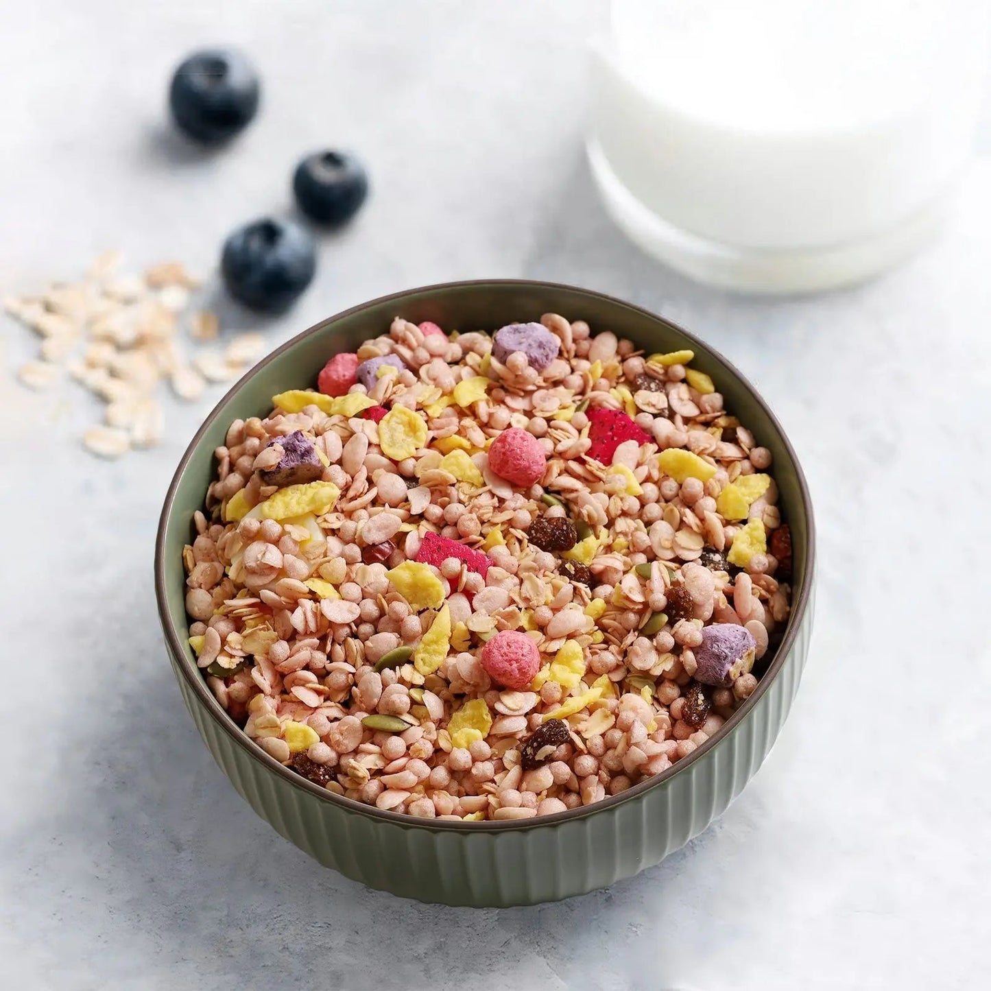 Ceramic Bowls Set of 4 - 46oz Kitchen Bowls for Cereal, Salad - AllvueCo