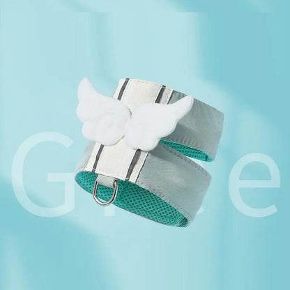 Adjustable Pet Cat Leash Set with Angel Wings Design for Cats - AllvueCo