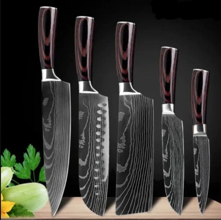 Carpenter's Special Set 6-Piece and 8-Piece Knife Set for Cooking - AllvueCo