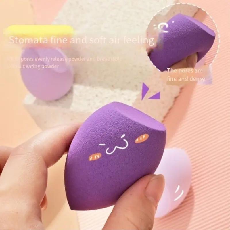 Beauty Egg Drop Gourd Diagonal Cut Powder Puff – Super Soft Makeup Sponge for Flawless Application - AllvueCo