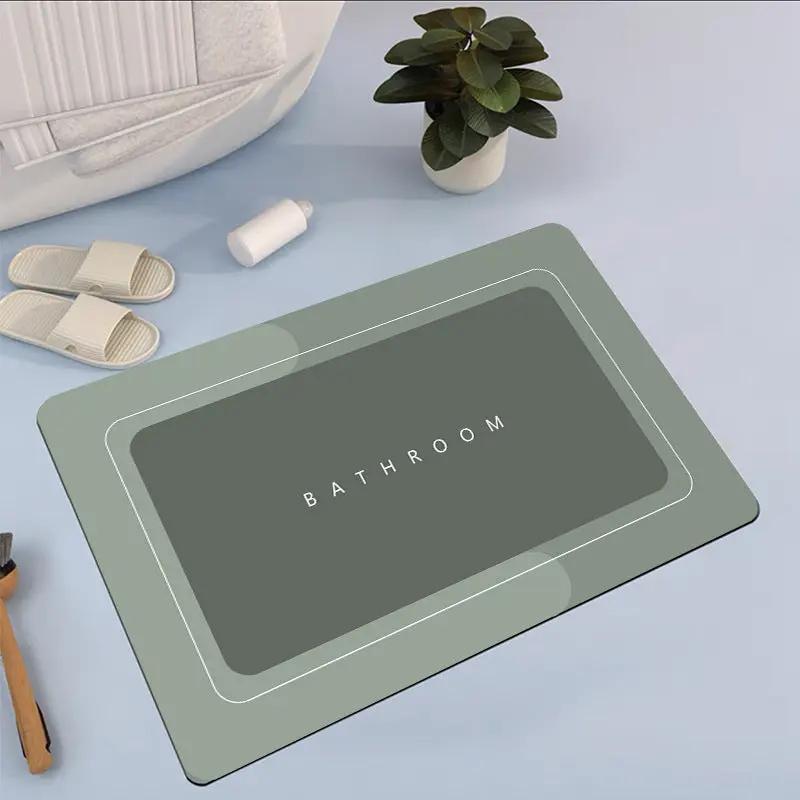 Bathroom Absorbent and Quick-Drying Floor Mat - Functional Design - AllvueCo