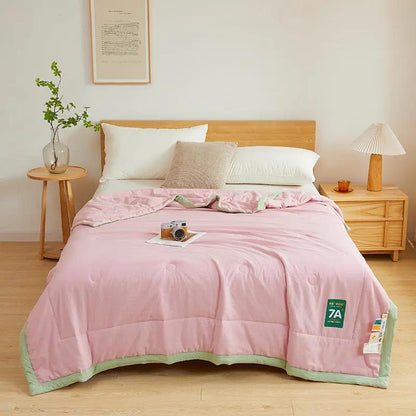Antibacterial Raw Cotton Washable Summer Cool Quilt - Quality Bedding - AllvueCo