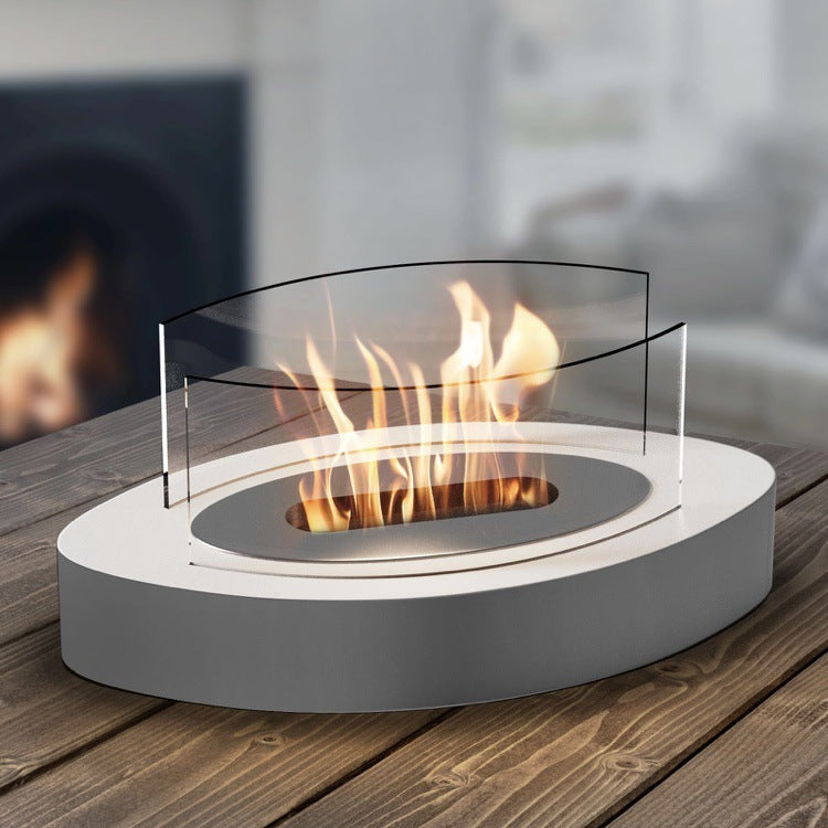 Sailboat Alcohol Fireplace Small Desktop AllvueCo