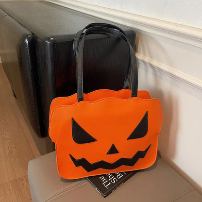 Women's Fashion Halloween Pumpkin Shoulder Messenger Bag | Luggage & Bags - AllvueCo
