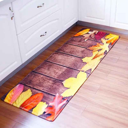 Printed Long Floor Mat for Bathroom and Kitchen Rug - Stylish and Functional