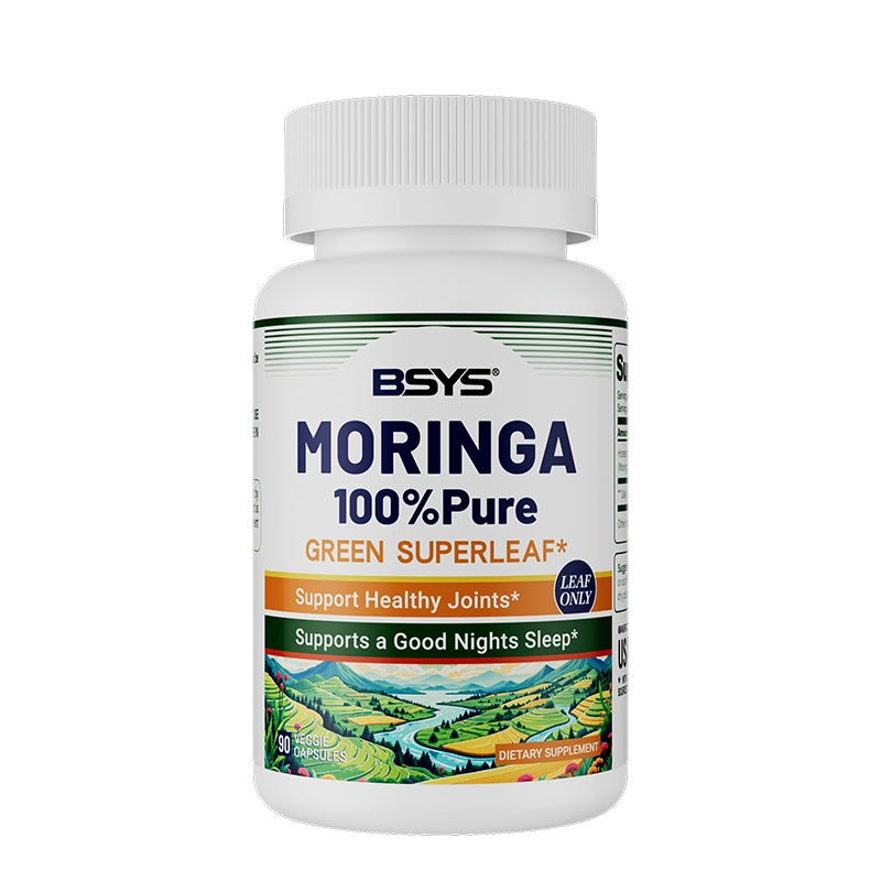 Moringa Capsules – Antioxidant & Anti-Inflammatory Supplement for Overall Health (60 Capsules) - AllvueCo