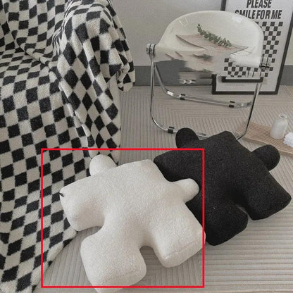 Fashion Stuffed Creative Puzzle Shaped Pillow - Modern Cushion - AllvueCo