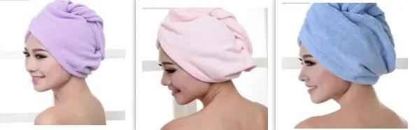 Women's Hair Dryer Cap - Quick Drying Absorbent Towel for Effortless Hair Care
