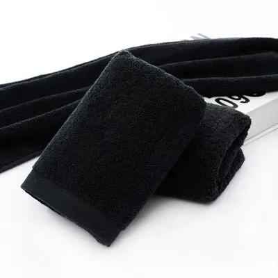 21 Strands of Durable and Stylish Black Cotton Towels