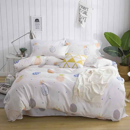 Aloe Cotton Bed Sheet - Premium Quality Bedding for Dormitory Comfort