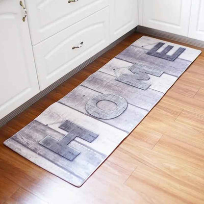 Printed Long Floor Mat for Bathroom and Kitchen Rug - Stylish and Functional