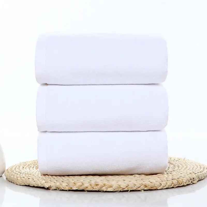 Pure Cotton Bath Towel - Thickened, Soft, and Highly Absorbent Towel
