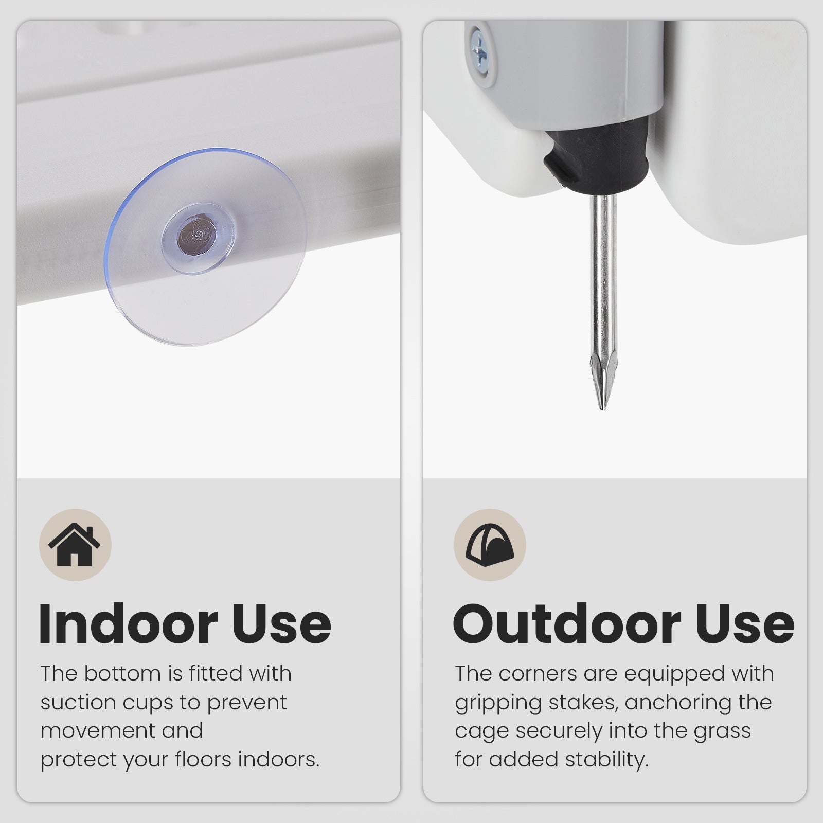 Heavy-Duty Dog Playpen Fence – Safe & Portable Pet Enclosure with Lockable Door for Indoor & Outdoor Use - AllvueCo