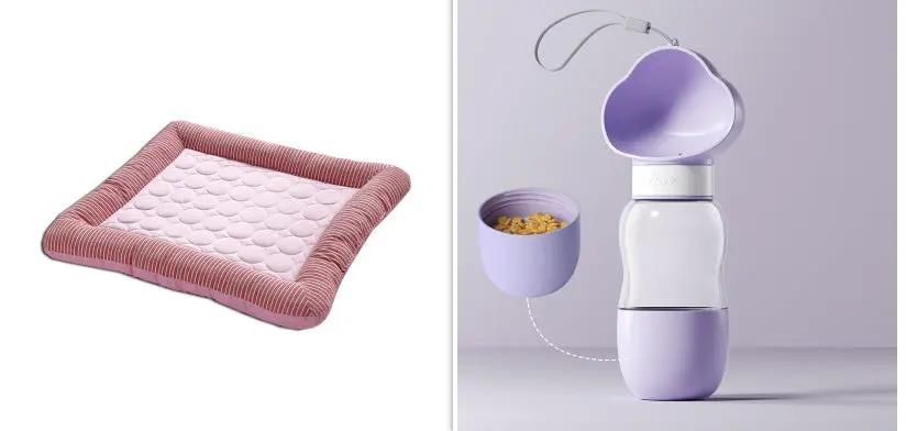 Pet Cooling Pad Bed for Dogs and Cats - Soft Summer Mat - AllvueCo