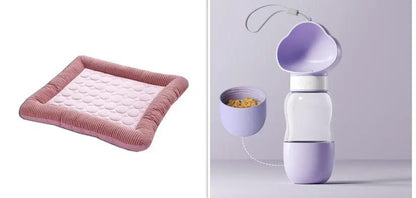 Pet Cooling Pad Bed for Dogs and Cats - Soft Summer Mat - AllvueCo