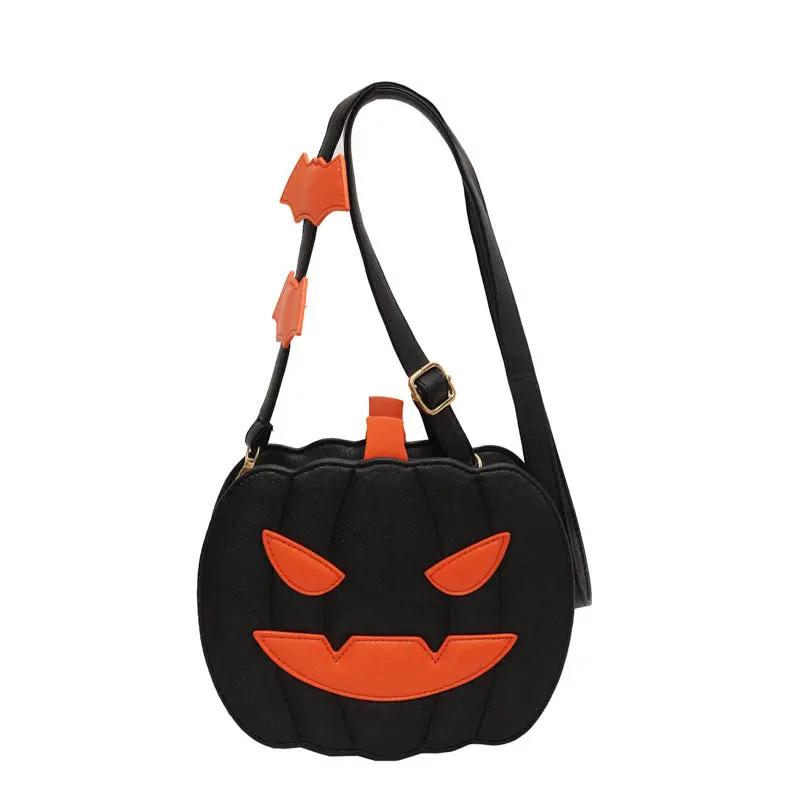 Funny Pumpkin Cartoon Shoulder Crossbody - AllvueCo
