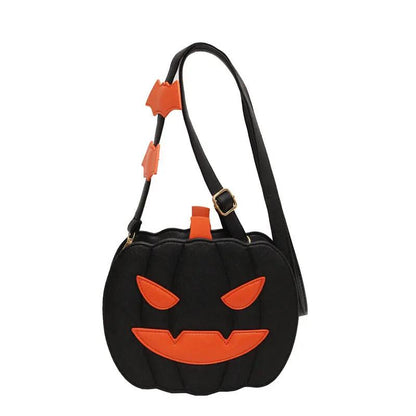 Funny Pumpkin Cartoon Shoulder Crossbody - AllvueCo