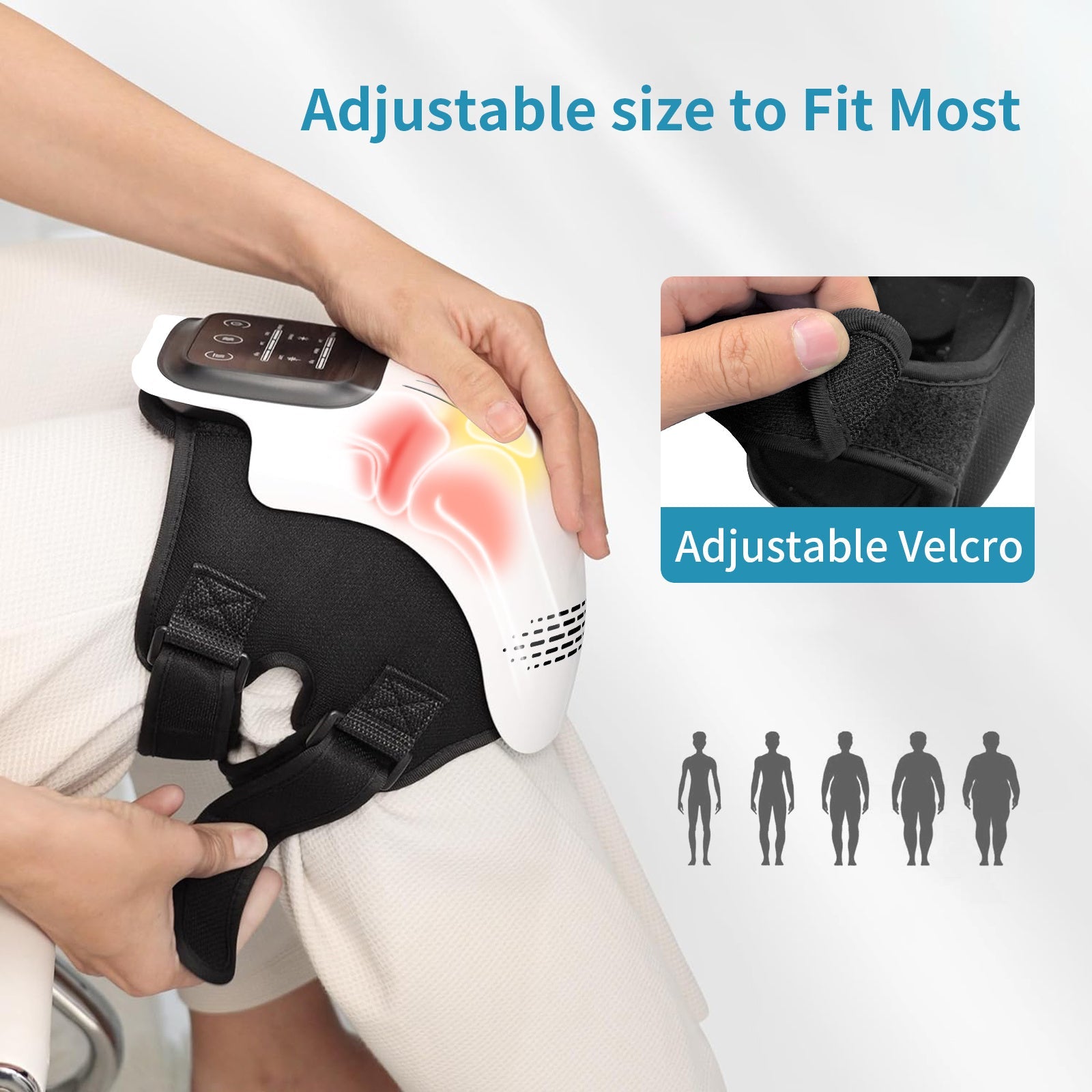 Intelligent Heated Knee Massager – Infrared, Vibration & Pain Relief Therapy AllvueCo