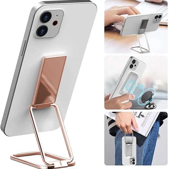 Foldable Mobile Phone Holder Ring Buckle Retractable Desktop | Smartphones - AllvueCo