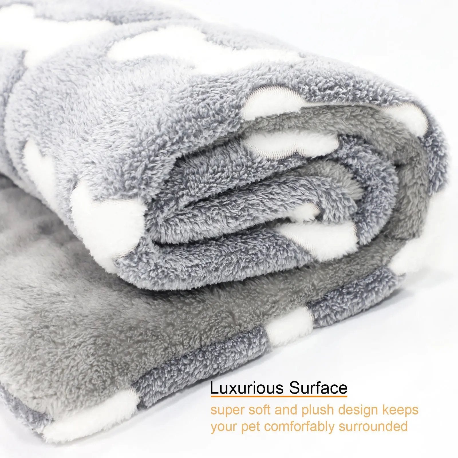 Self-Warming Cat Bed Mat and Washable Dog Crate Mat - AllvueCo