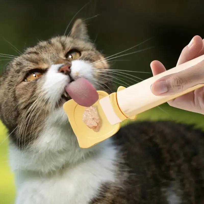 Cat Strip Feeder - Portable Cat Feeding Spoon for Wet Food - AllvueCo