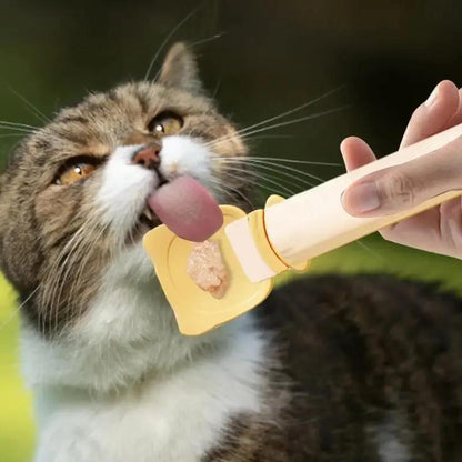 Cat Strip Feeder - Portable Cat Feeding Spoon for Wet Food - AllvueCo