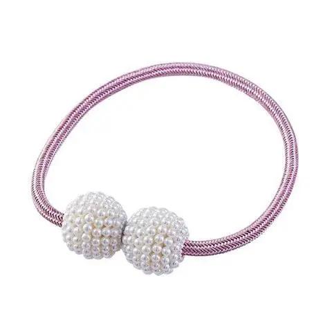 Magnetic Curtain Tiebacks with Pearl Beads - Elegant Home Decor - AllvueCo