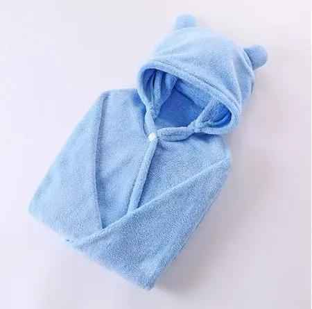 Cotton Baby Hooded Bath Towel for Adorable Baby Care & Electronic Learning Toys