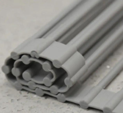 Folding Kitchen Drain Sink Rack Stainless Steel - Space-Saving Design - AllvueCo